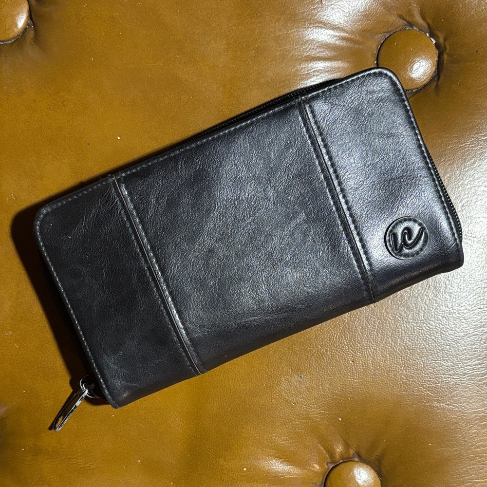Black Leather Wallet